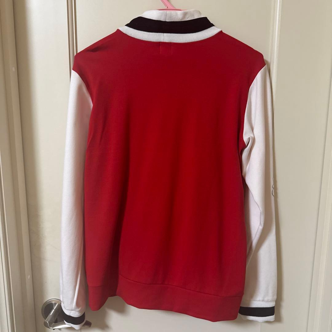 アルチビオ 赤と白の長袖ウェア　セットアップ