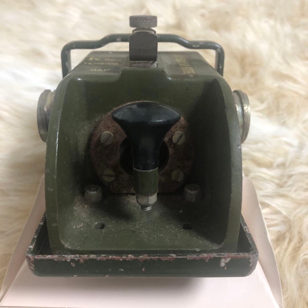 イギリス製 電鍵 動作未確認 ヴィンテージ マウント付き