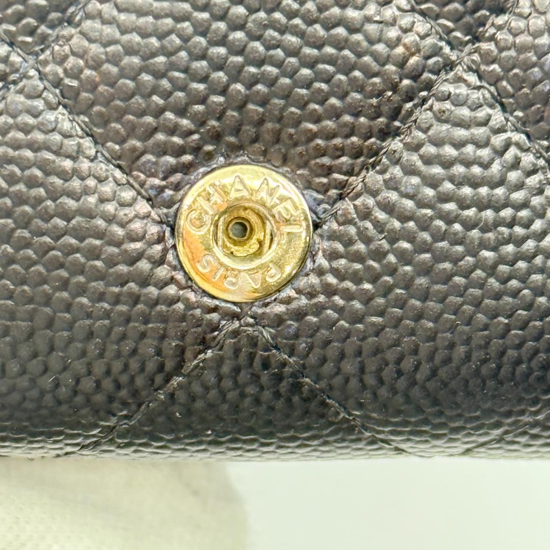 CHANEL シャネル マトラッセ スモールウォレット 三つ折り財布