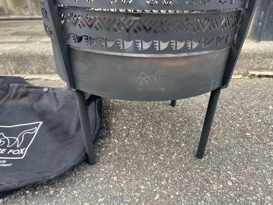 FUTURE FOX ナバホ柄焚き火台