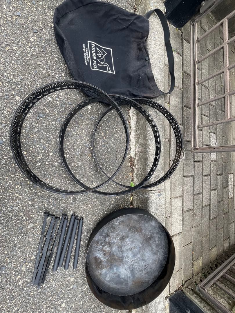 FUTURE FOX ナバホ柄焚き火台