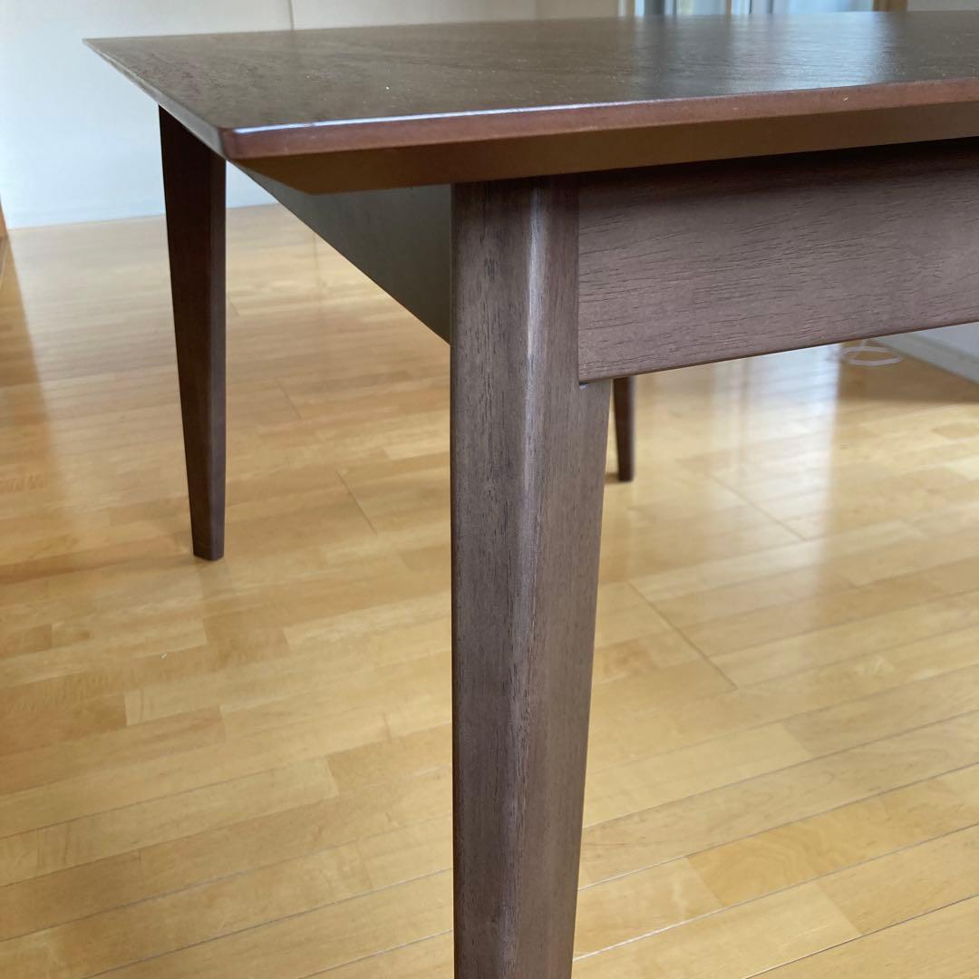 IKEA ダークブラウン 木製 ダイニングテーブル単品