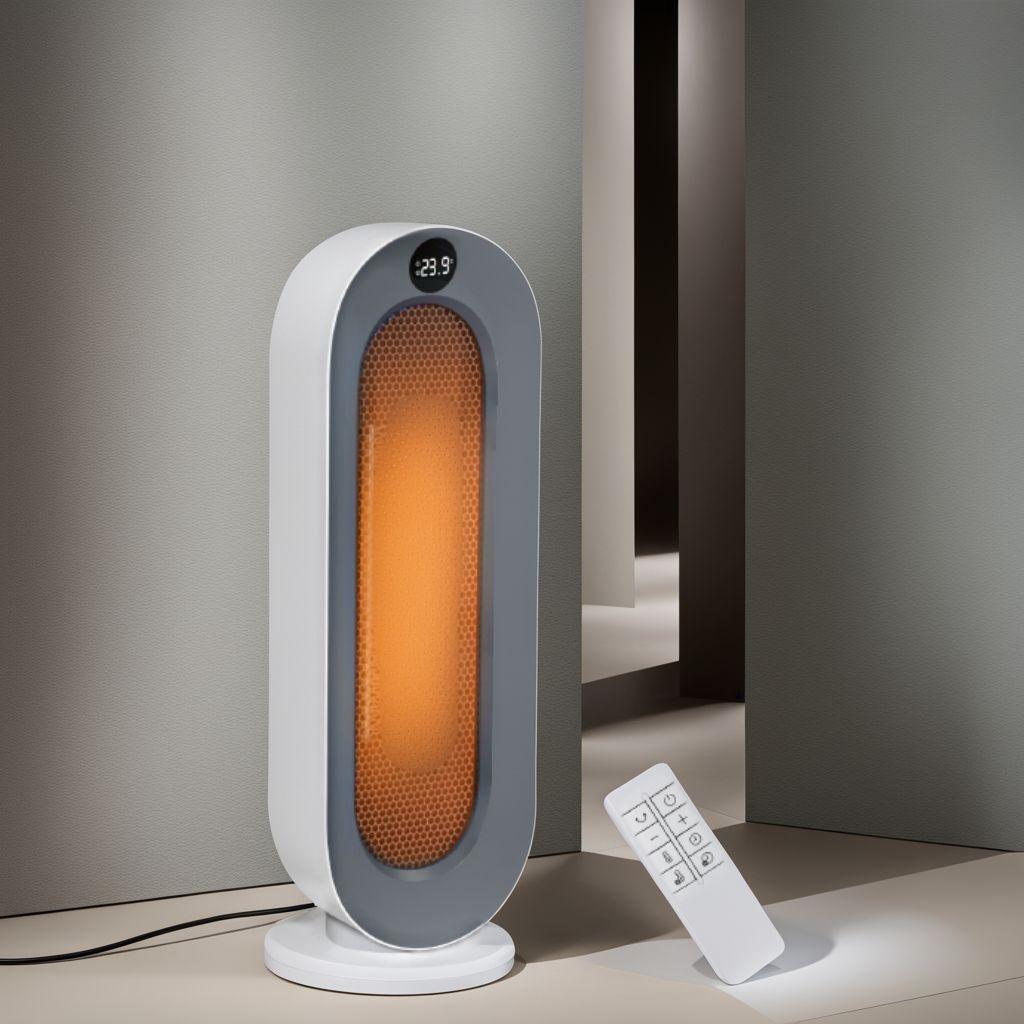 3段階温度調整 電気 暖房器具 セラミックファンヒーター 首振