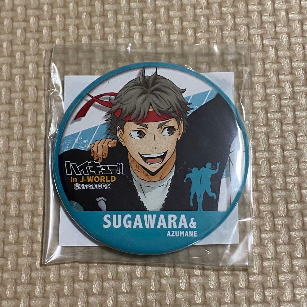 ハイキュー‼︎】レアJ-WORLD限定 烏野体育祭 缶バッジ烏野