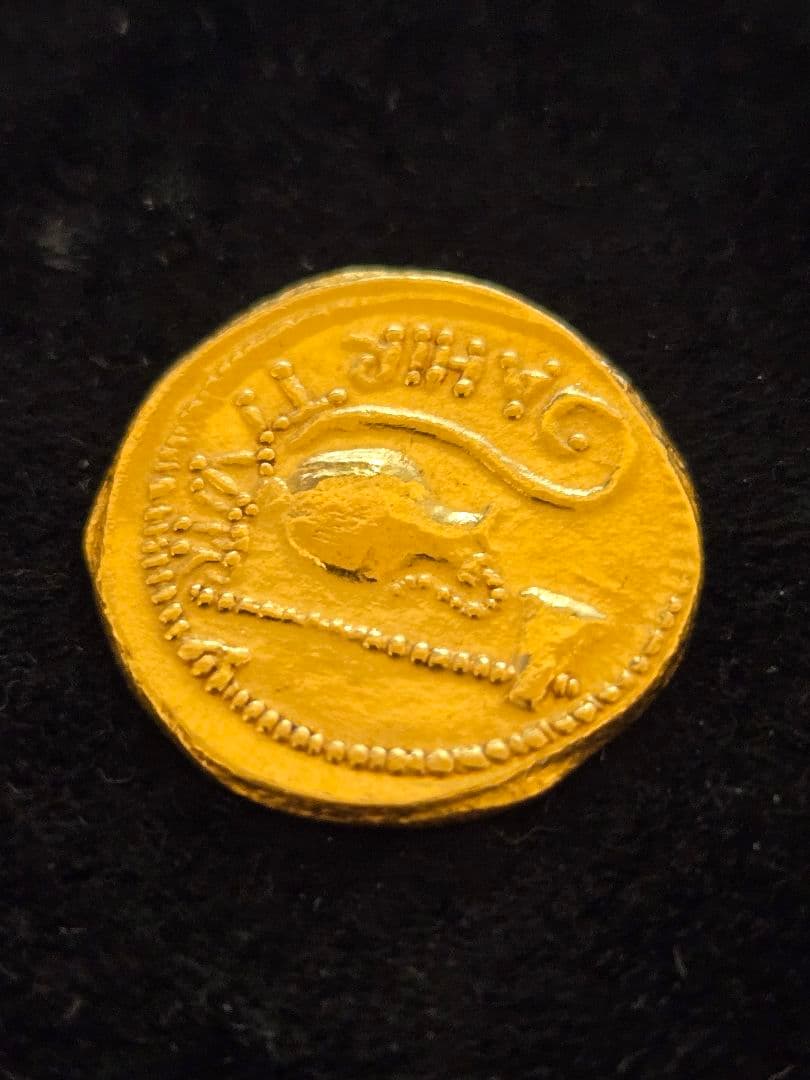 古代ローマ アウレウス金貨 カエサル 参考品 - メルカリ
