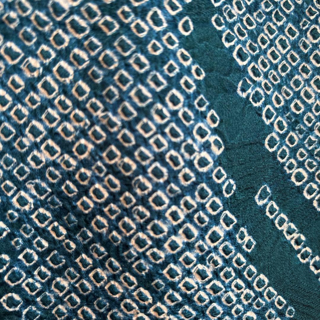 No.1 男の子　お祝い着 正絹　絞り着物　長襦袢 七五三