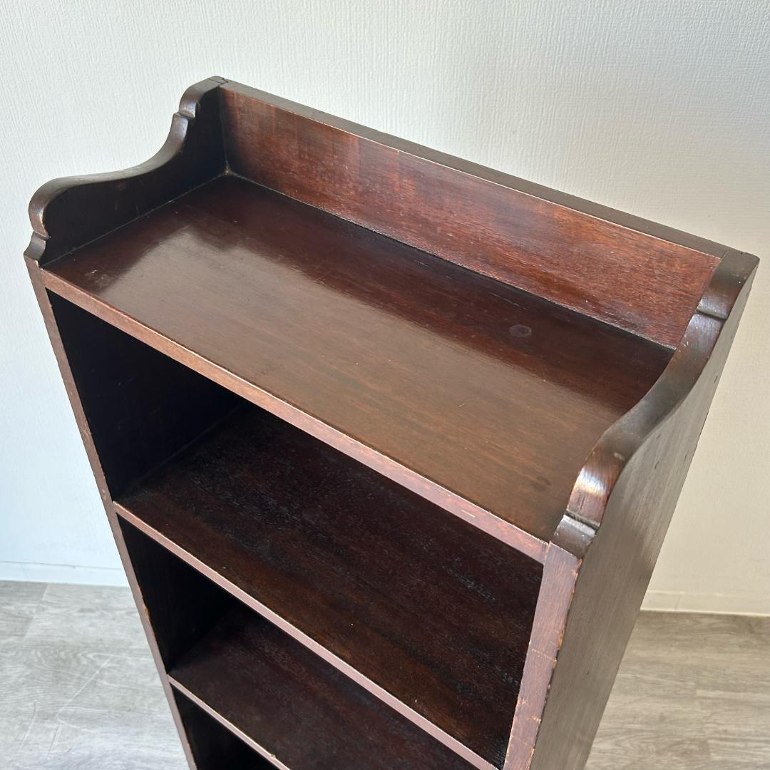 最終値下げ】イギリス アンティーク家具 ブックケース 棚 店舗什器 229A