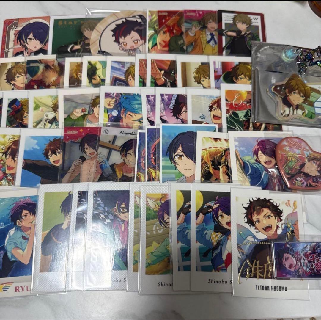 あんスタ 流星隊 まとめ売り 鉄虎 忍 千秋 翠 奏汰 バナコレ ぱしゃっ