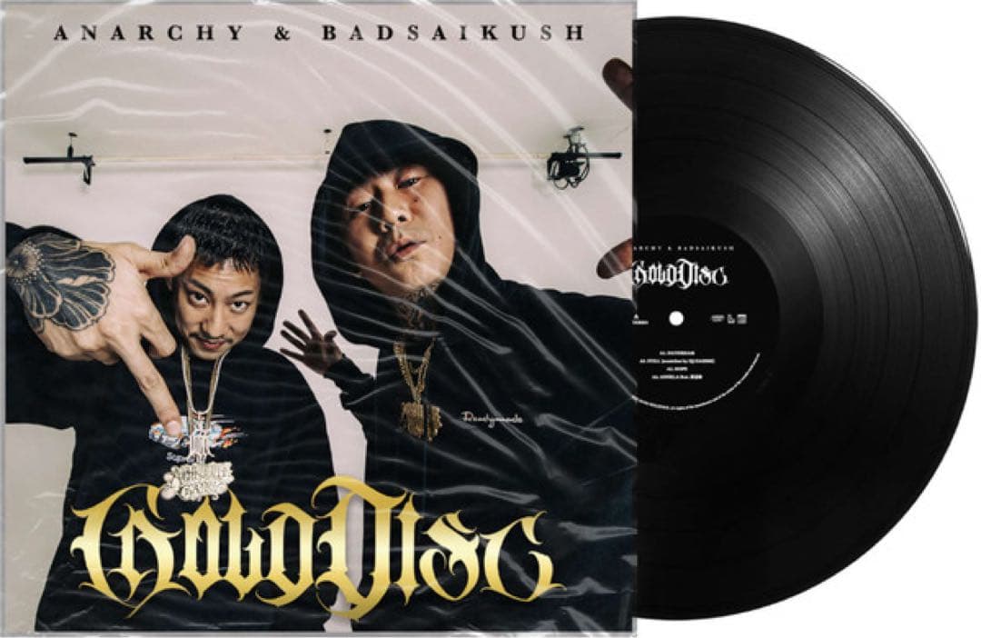 ANARCHY & BADSAIKUSH GOLD DISC レコード 舐達麻 - メルカリ