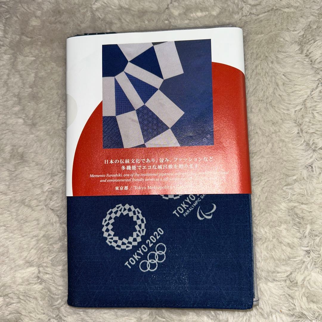 東京2020オリンピック 手ぬぐい ネイビー 非売品 - メルカリ