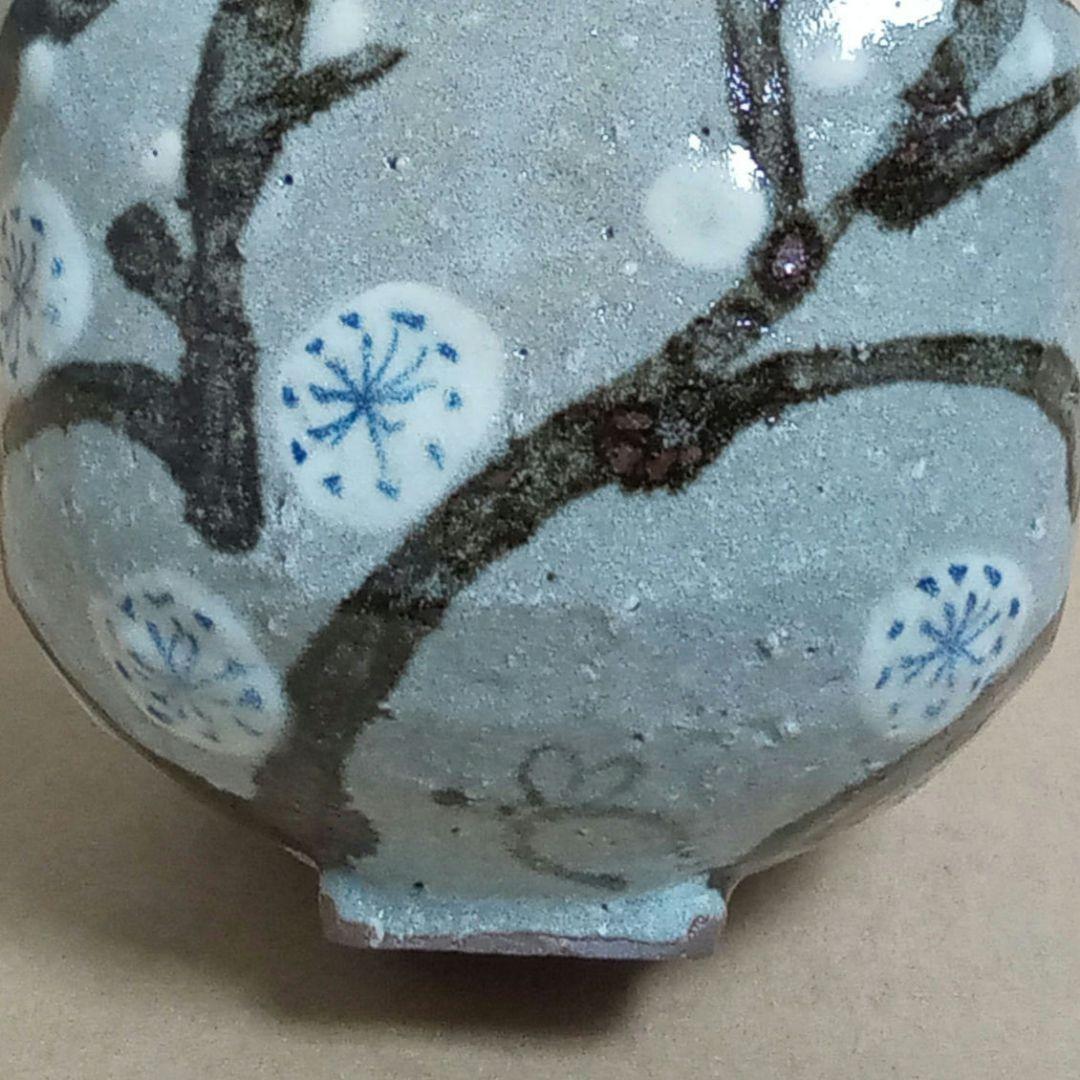 抹茶茶碗 梅ねずみ 乾山 桝型 - メルカリ