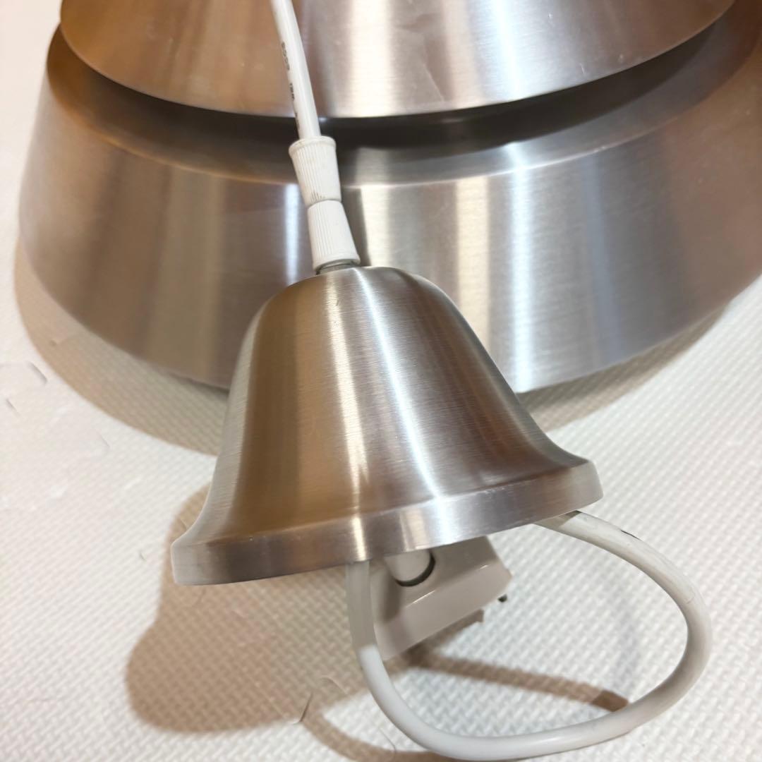 メタルペンダントライト 欧風 ペンダントライト シルバー シーリングライト