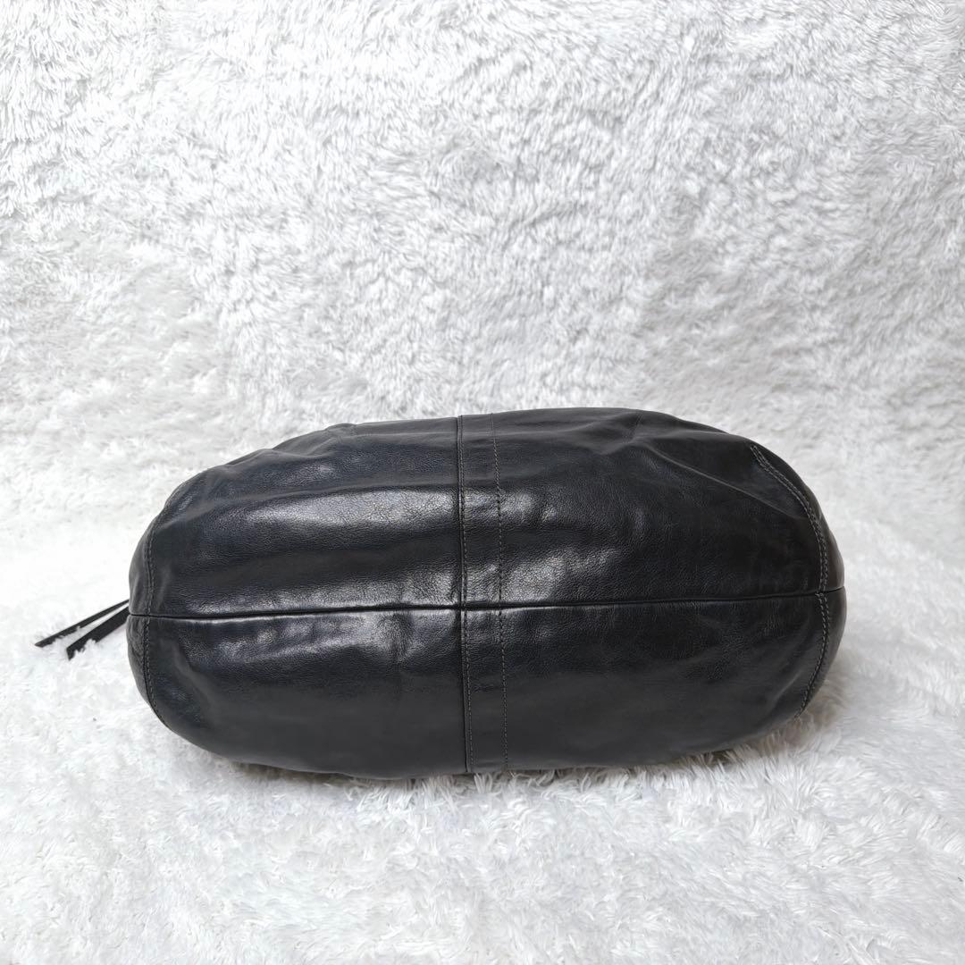 バッグ coach Ergo Pleated Hobo bag y2k black