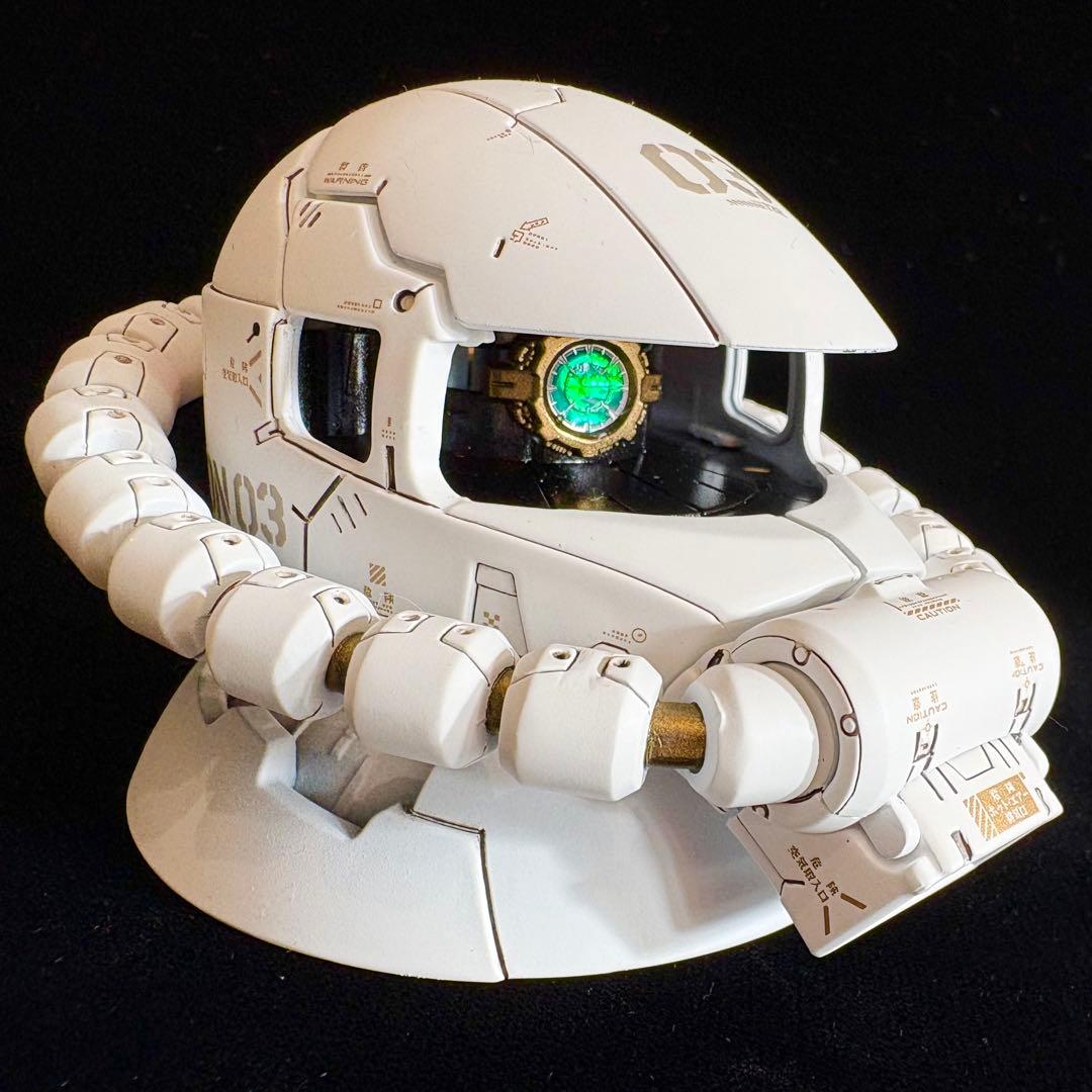 ザクヘッド 完成品 塗装済 全塗装 オリジナルカラー - メルカリ