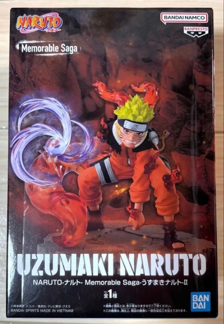 未開封 NARUTO-ナルト- Memorable Saga - メルカリ