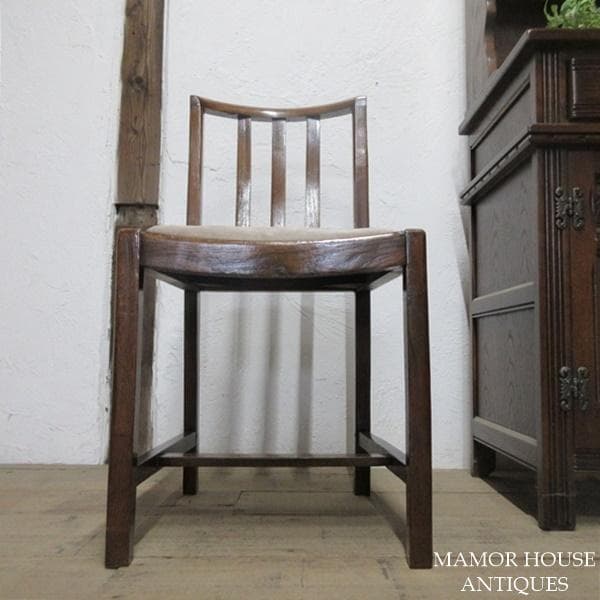 イギリス アンティーク 家具 ダイニングチェア 椅子 イス 英国 4000e