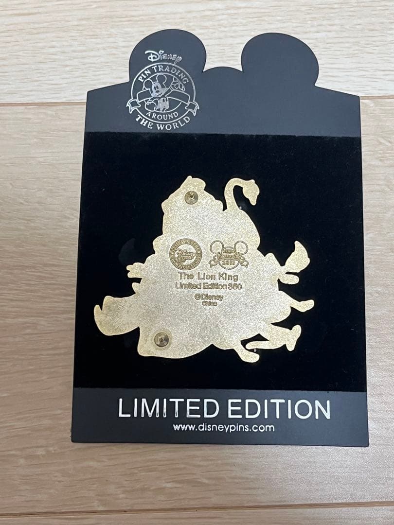 ライオンキング リミテッドピン LE350