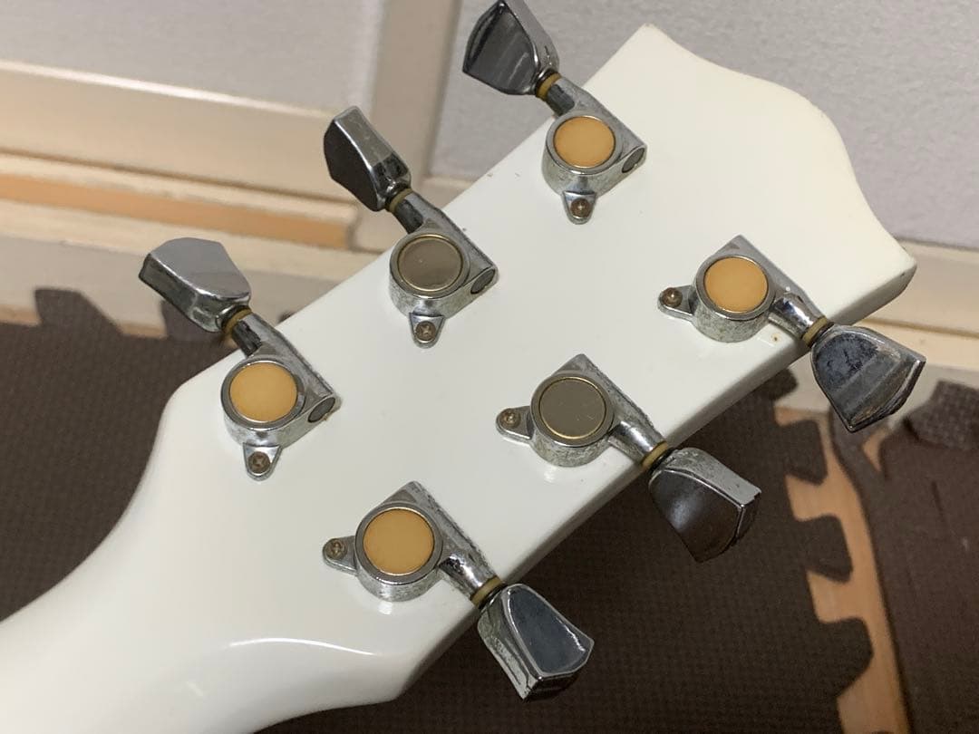 APEXE7 SPRIT SOUNDS セミアコ 白 希少 レア ジャンク - メルカリ