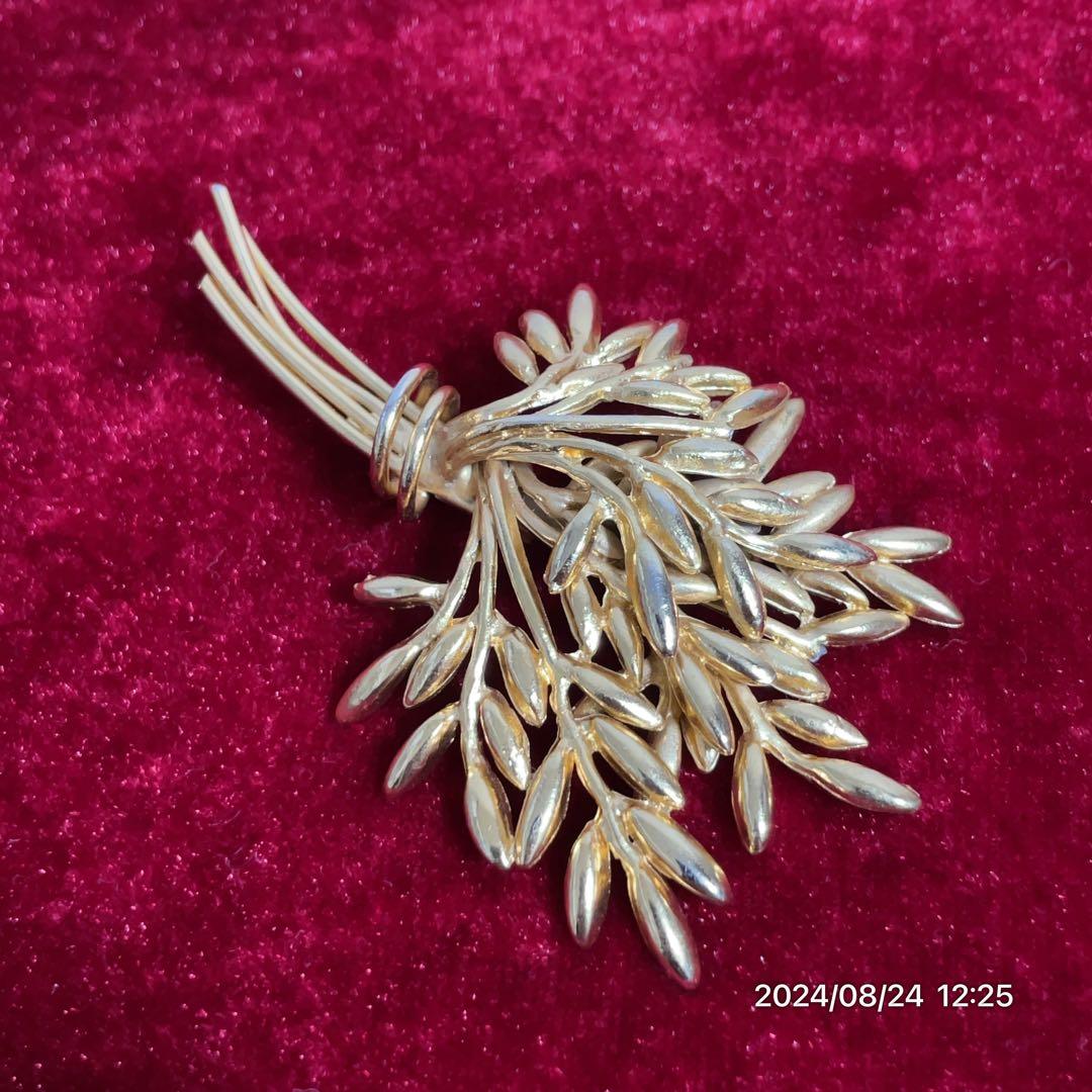 KENZO ブローチ 稲穂 麦穂 KENZO ブローチ 稲穂 麦穂 KENZO 稲穂を
