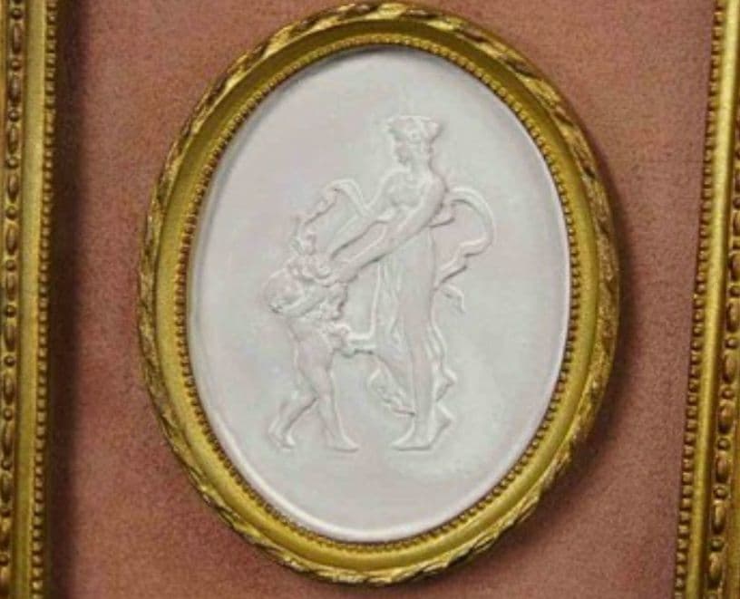 要問合せ♥️ヨーロピアン空間♥️ロココ調 リボン 額 カメオ 天使 2