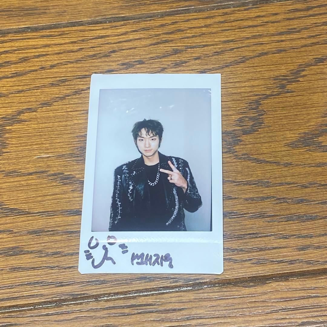 P1Harmony ジウン サイン入りポラロイド サポラ P1Harmony ジウン