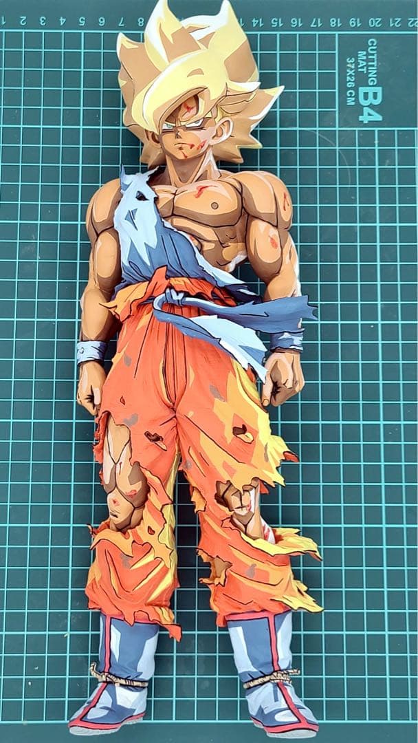 ドラゴンボールZ 孫悟空 フィギュア smsp リペイント