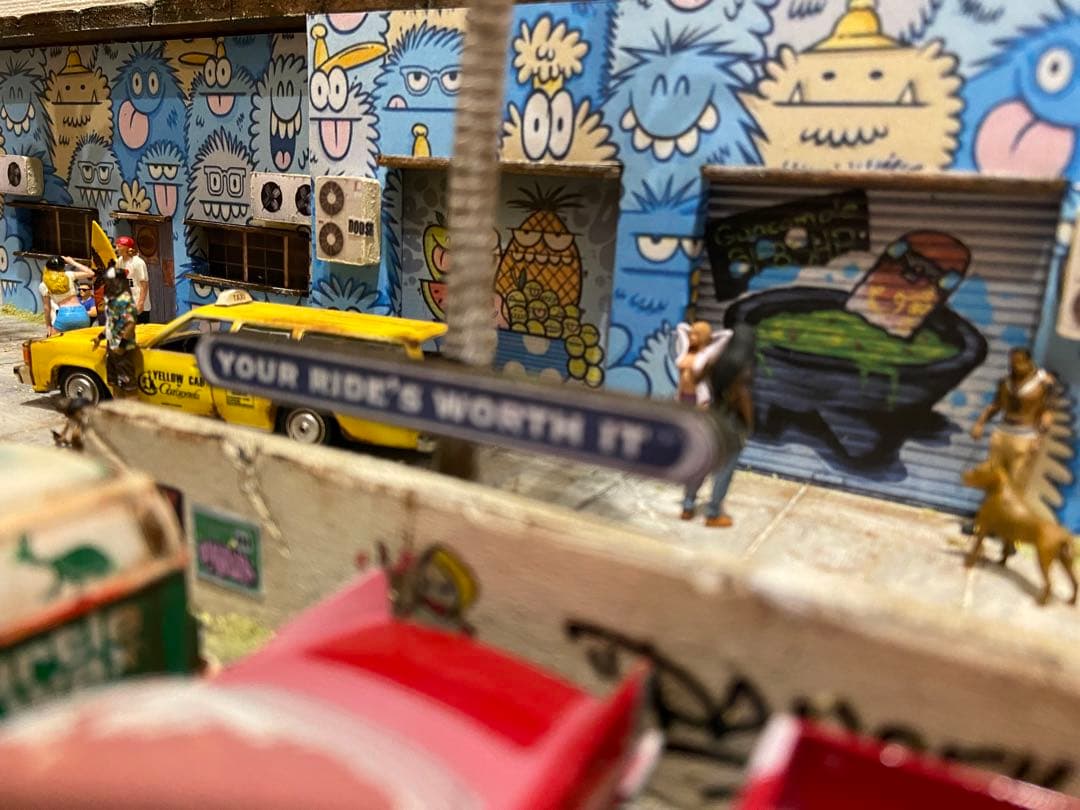 ジオラマ 1/64 【Surf City GARAGE】