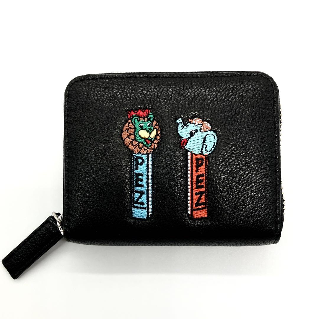 美品【PEZ(ペッツ)×perche(ペルケ)×ear】コラボ ジャバラ折り財布