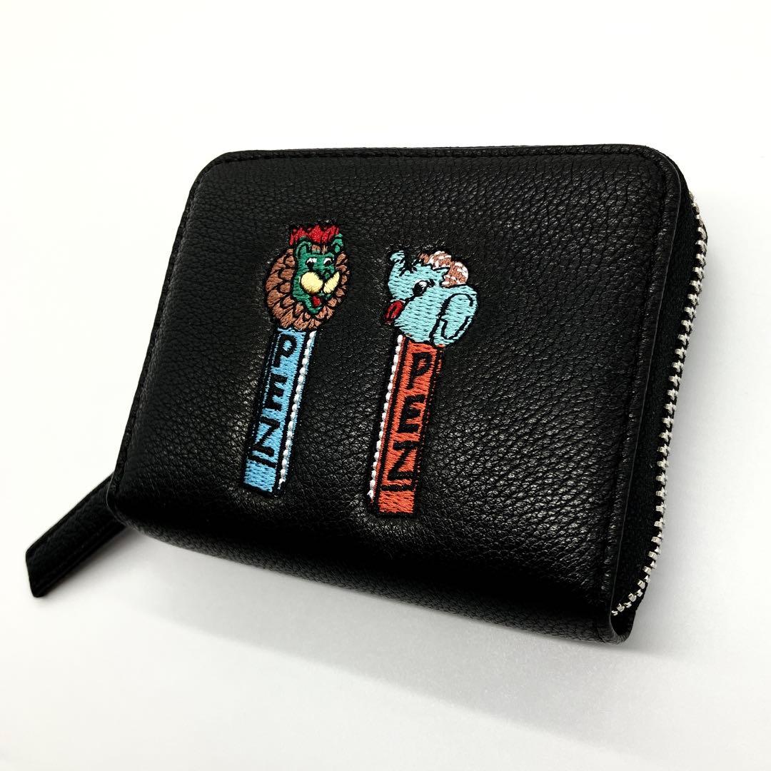 美品【PEZ(ペッツ)×perche(ペルケ)×ear】コラボ ジャバラ折り財布