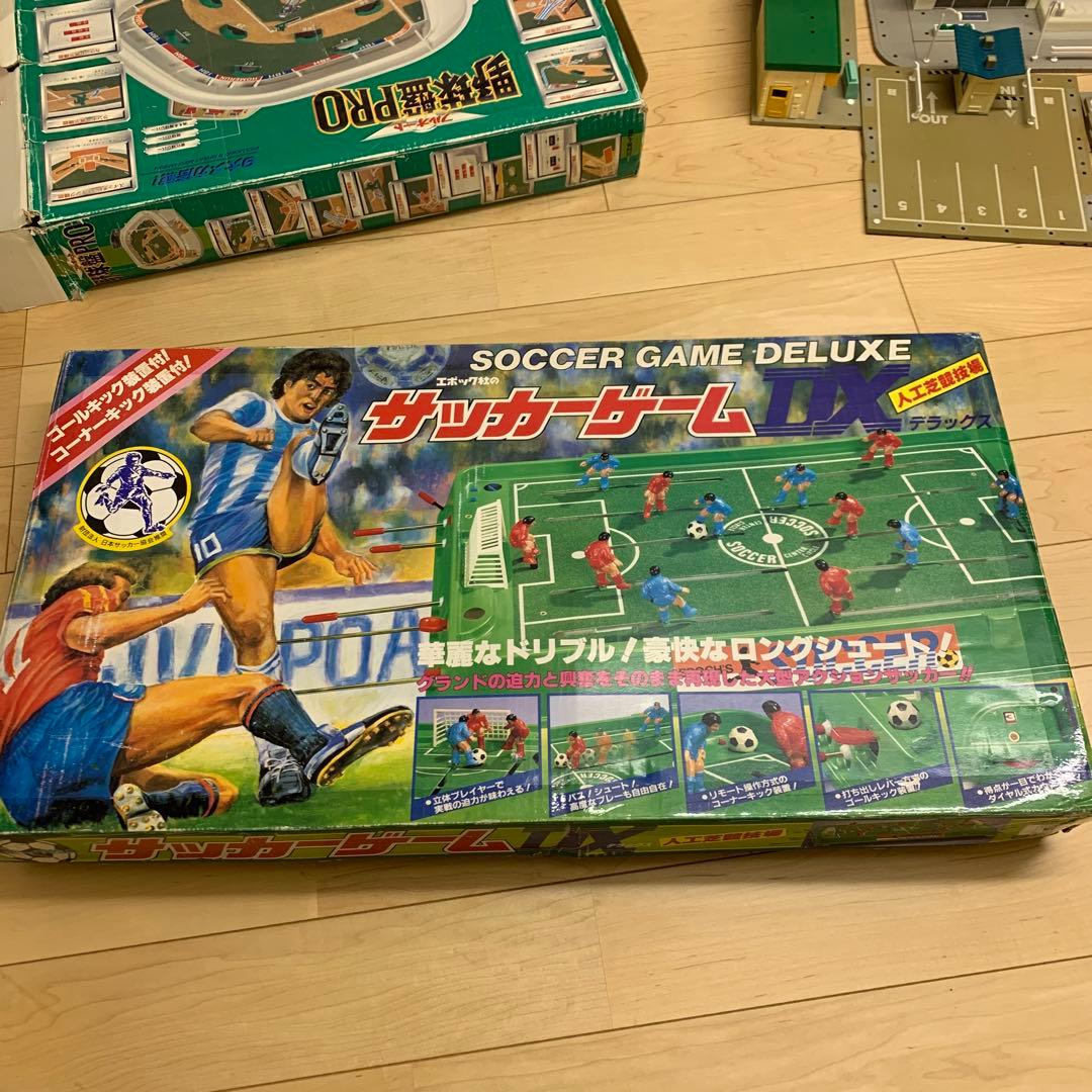 レトロ サッカーゲームDX (サッカー盤) エポック社 - メルカリ