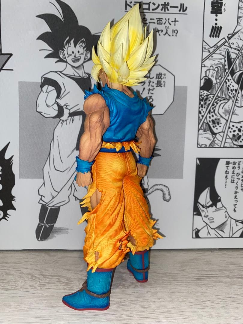 ドラゴンボール 孫悟空 初スーパーサイヤ人 フィギュア ガレージキット