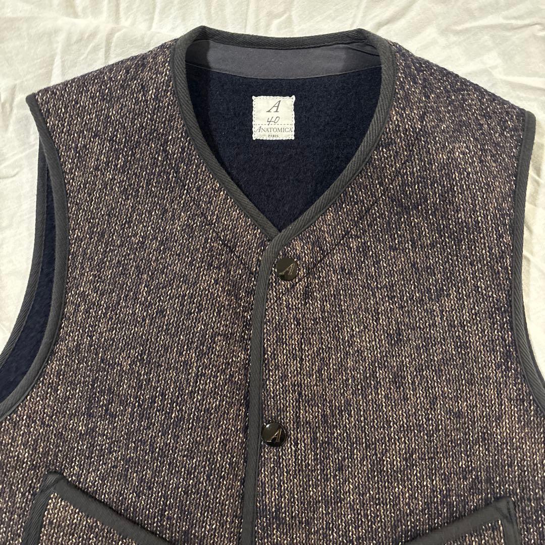 【ANATOMICA】BEACH CLOTH VEST 40