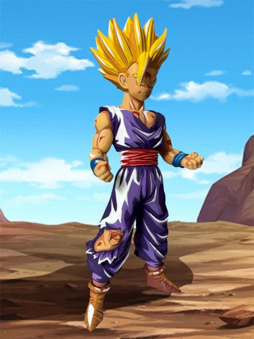 リペイント ドラゴンボール 超サイヤ人孫悟飯 二次元彩色 2D MSP