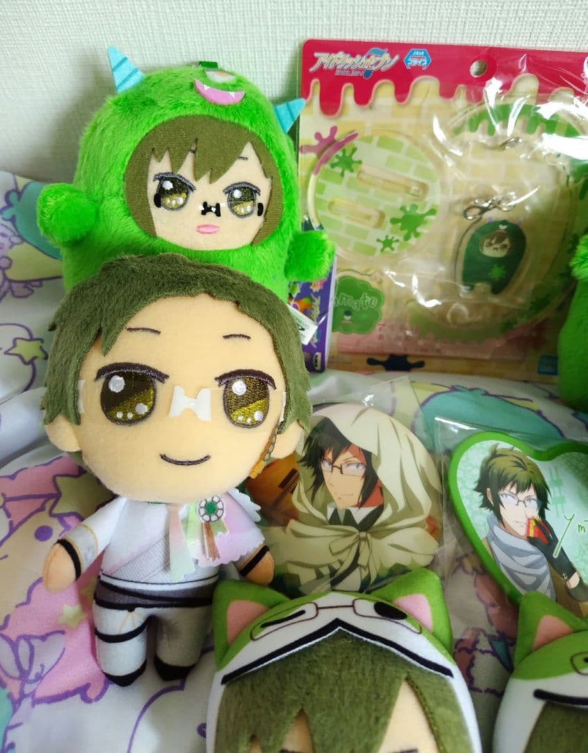 アイナナ　IDOLiSH7　二階堂大和　モンぬい　ドンぬい　きらどる　缶バッジ