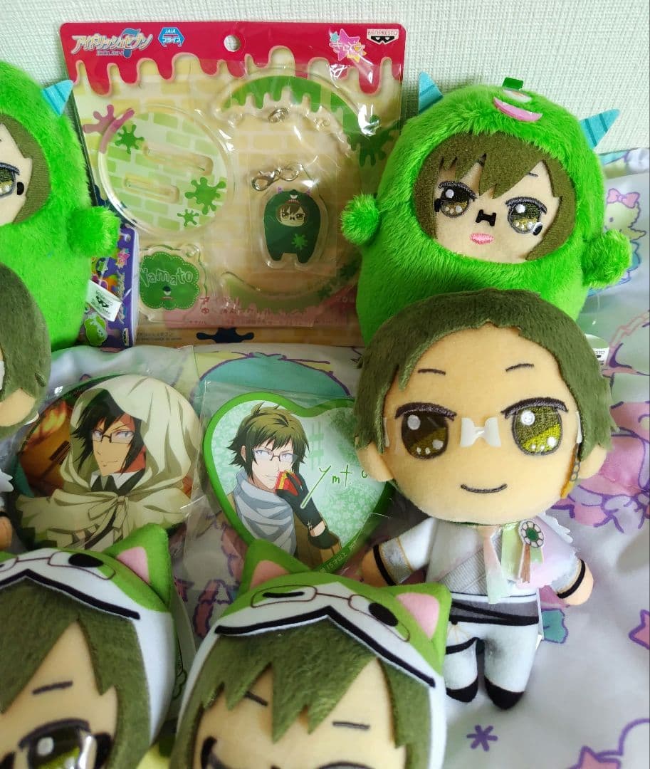 アイナナ　IDOLiSH7　二階堂大和　モンぬい　ドンぬい　きらどる　缶バッジ