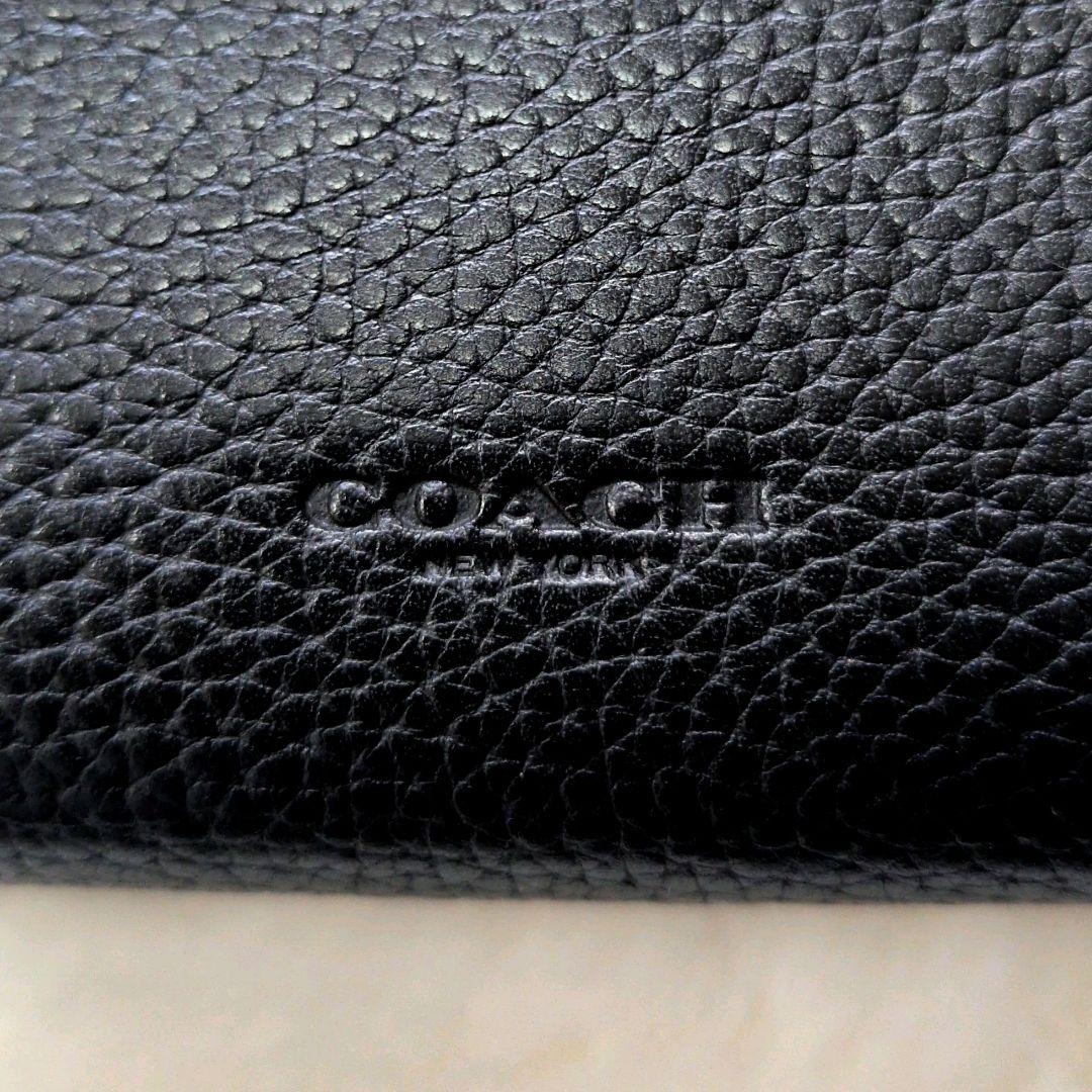 美品】コーチ タビー スモールウォレット 折り財布 黒 - メルカリ