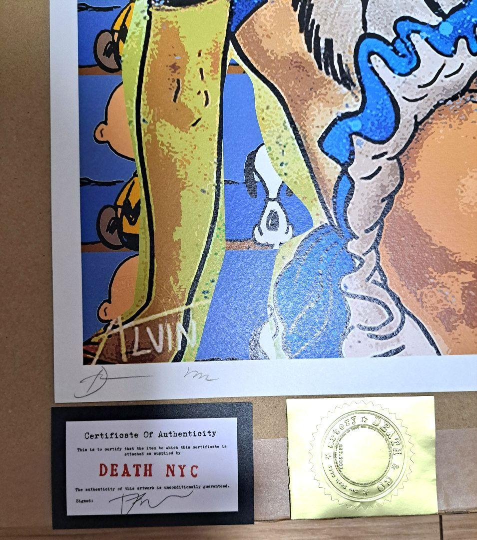 death nyc世界限定100枚 ふしぎの国のアリス スヌーピー ディズニー
