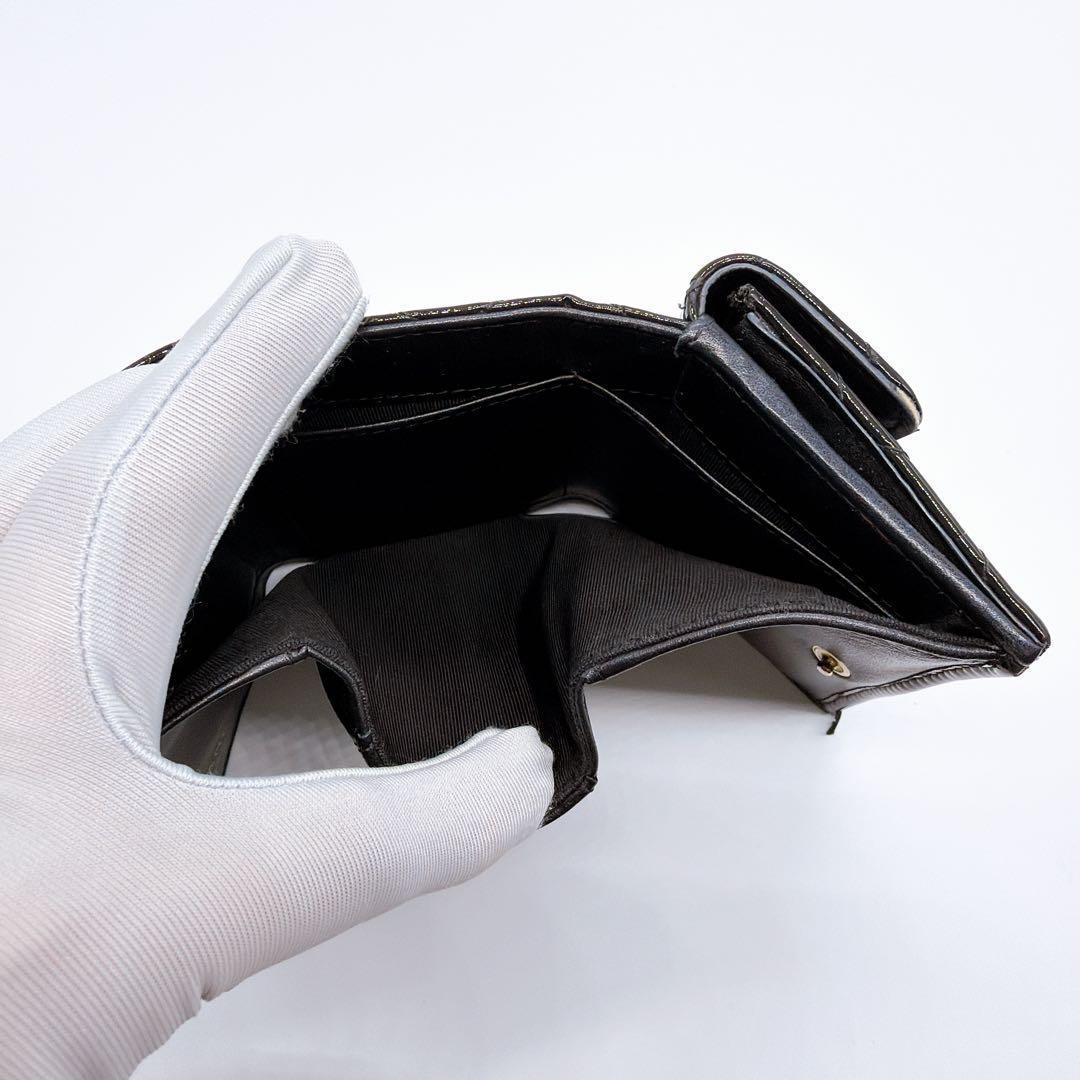 シャネル マトラッセ コンパクトウォレット 三つ折り財布 CHANEL 美品