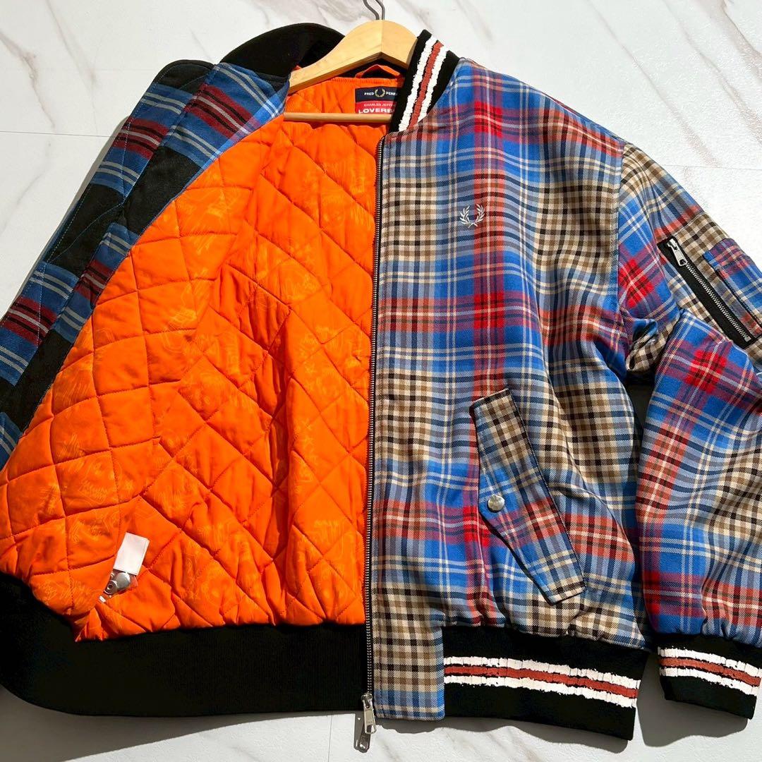 未使用級✨】FRED PERRY × LOVERBOY ボンバージャケット L