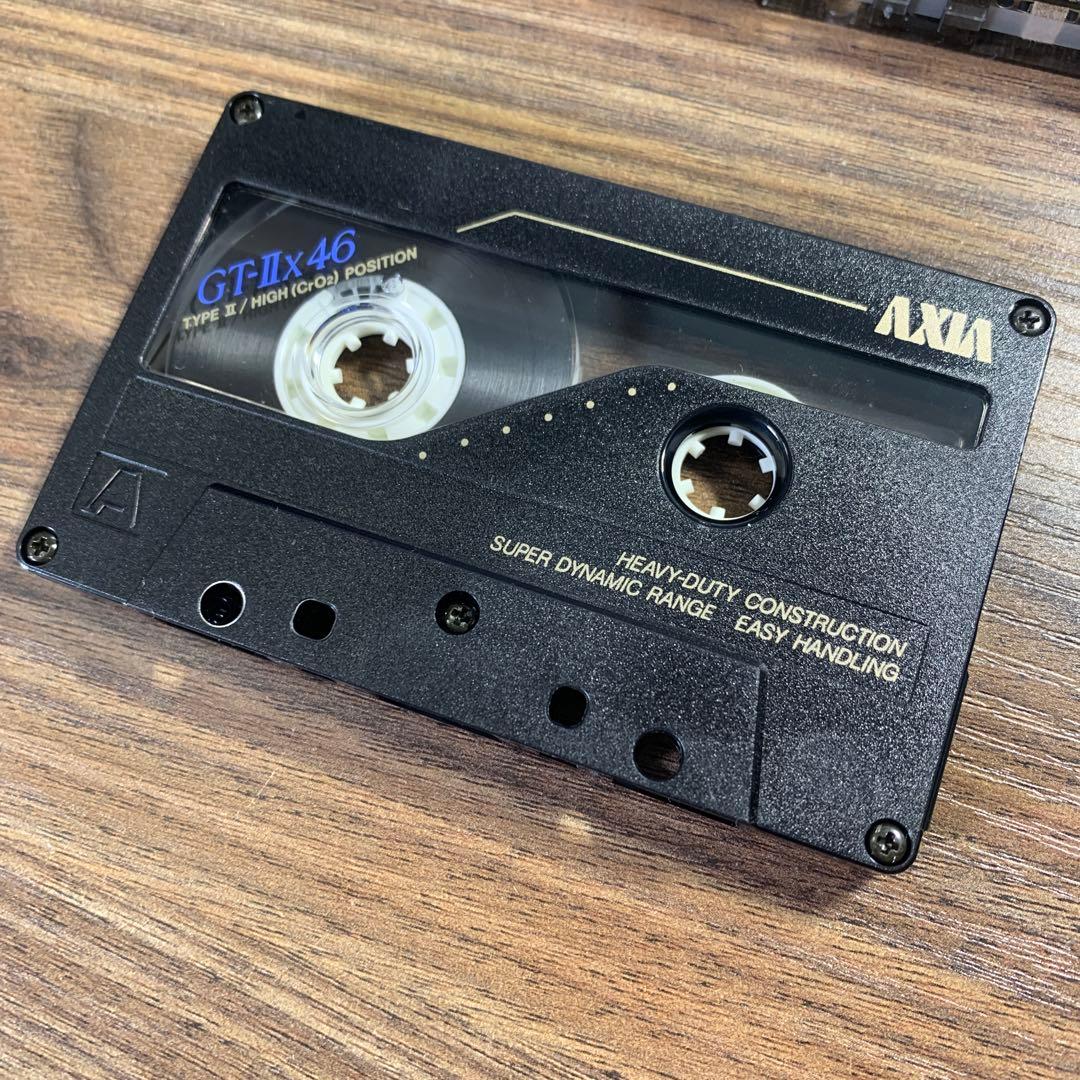 カセットテープ 7本セット ハイポジ5本 DENON SONY AXIA