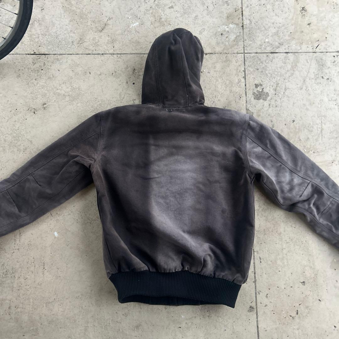 南無阿弥陀仏 Carhartt アクティブジャケット 鬼フェード 黒 S