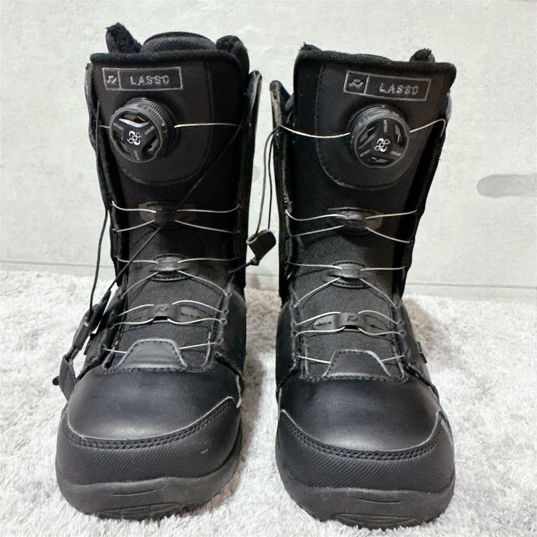 RIDE LASSOスノーボード ブーツ ダブルボア 25cm 黒