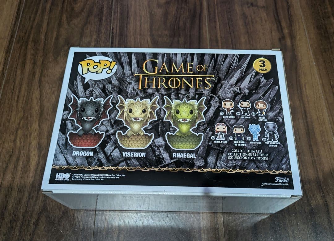 funko pop ドラゴン他（ゲーム・オブ・スローンズ）