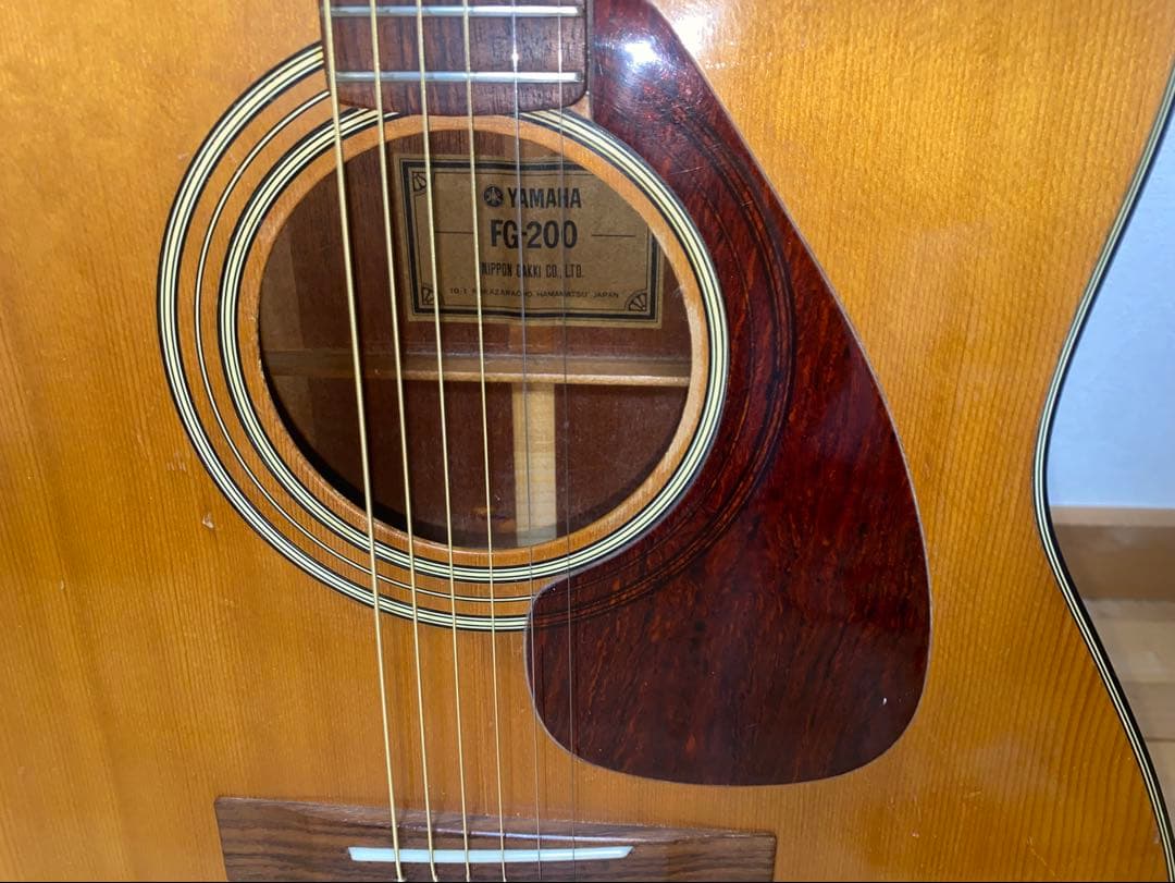 YAMAHA FG200グリーンラベル 調整済み新品弦 激鳴り！ - メルカリ