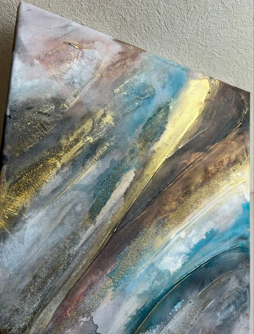 Texture Art／50×40cm テクスチャー N.キャンバスボード f - メルカリ