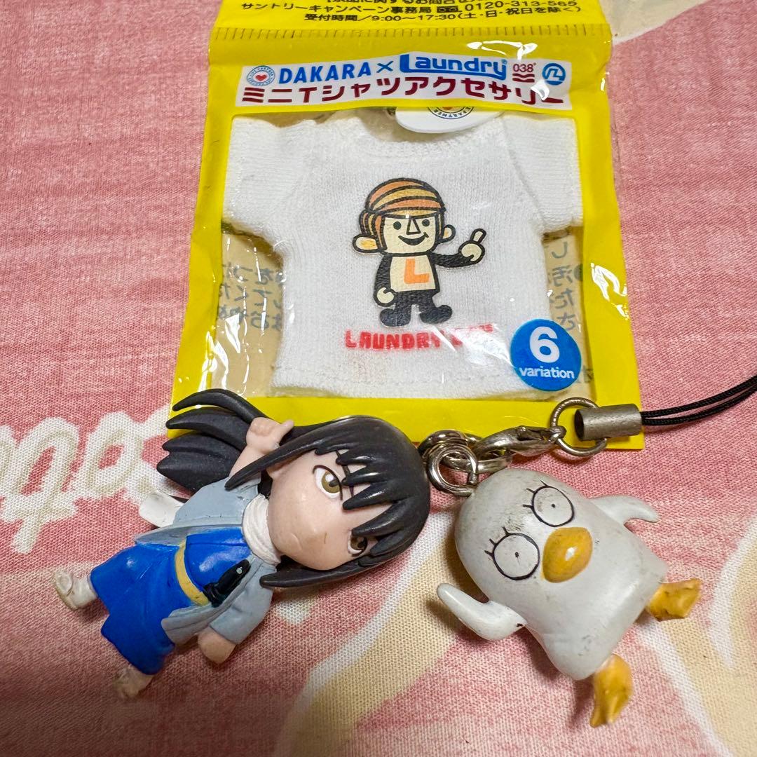 4点ストラップ【銀魂◆沖田総悟　桂小太郎 & エリザベス】DAKAR◆ミニT&他