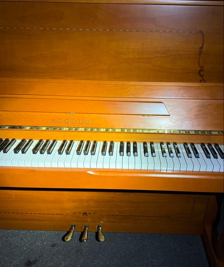 東洋ピアノ製造 アポロ オールメンテナンス中です。