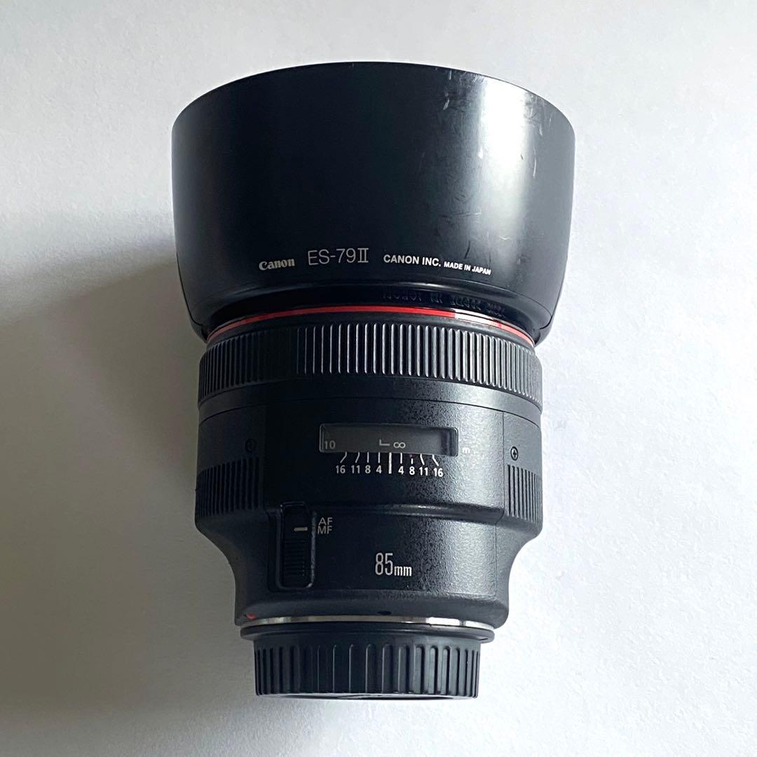 CANON EF85mm F1.2L II USM レンズ 元箱あり カメラ CANON EF85mm F1.2L II