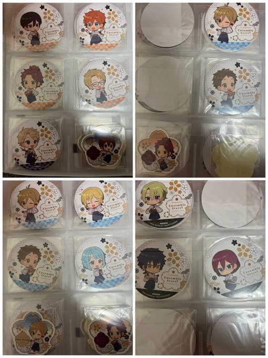 バラ売り⭕️ あんスタ 時光缶バッチ アニカフェコースター 特典