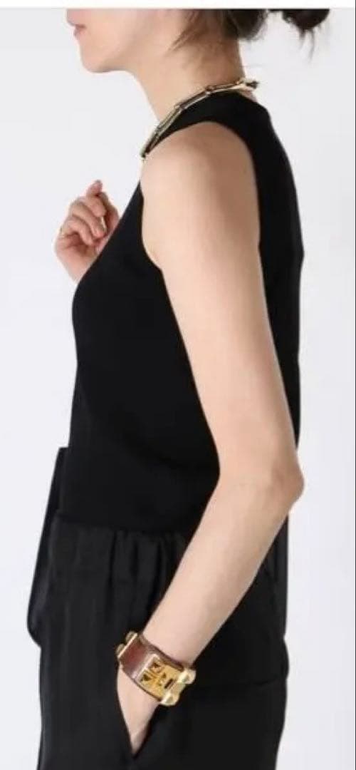 Deuxieme Classe *Diner B RIB CROP タンクトップ